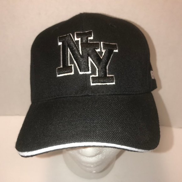 MLB Other - Ny New York Black And White Baseball Hat New Osfm